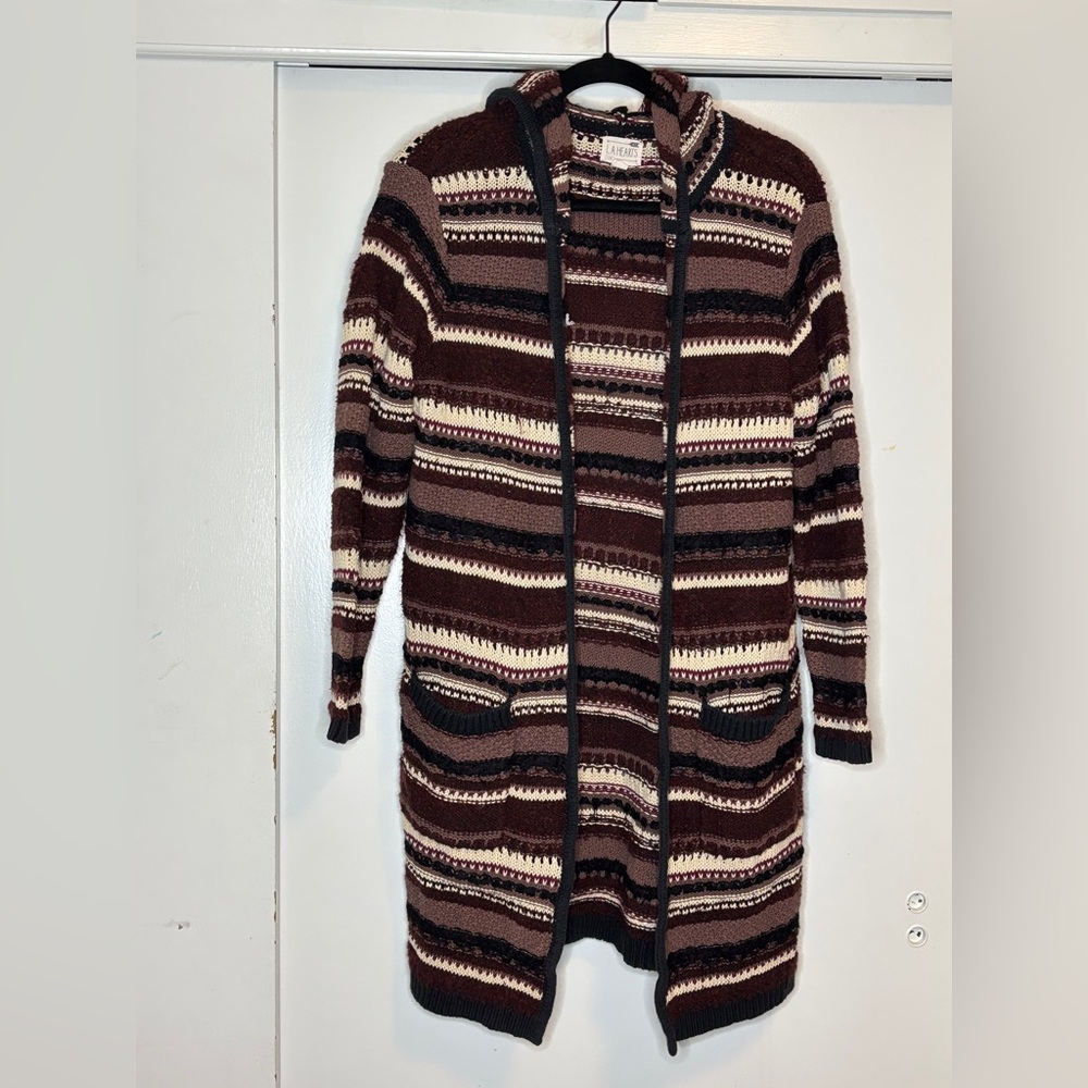 La Hearts Multicolor Knit Sweater